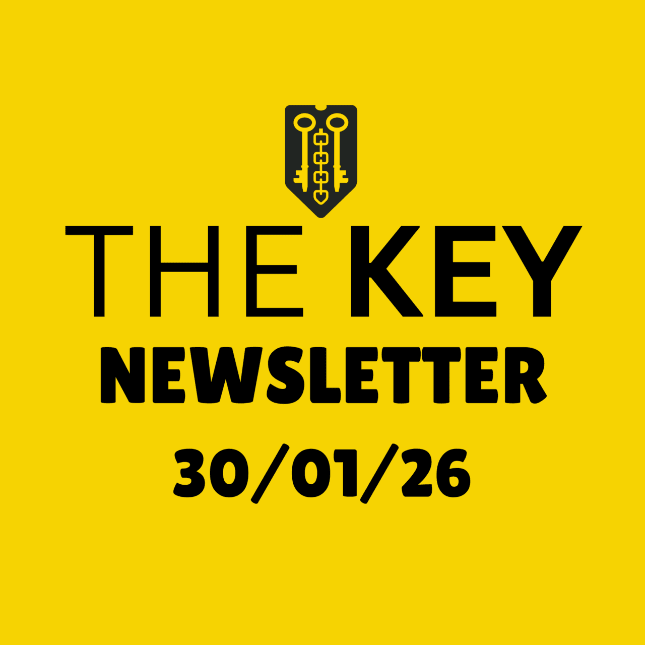 The Key - Newsletter 30th Jan 2026