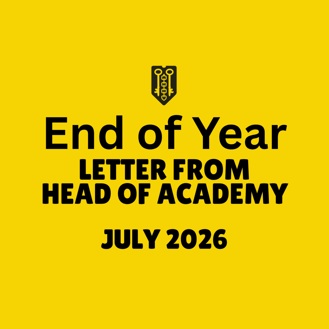 End of Year Letter 2026
